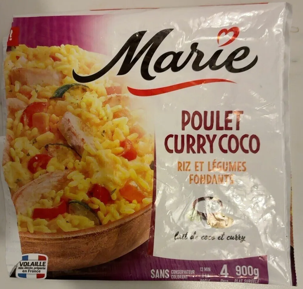 Poulet Curry Coco
