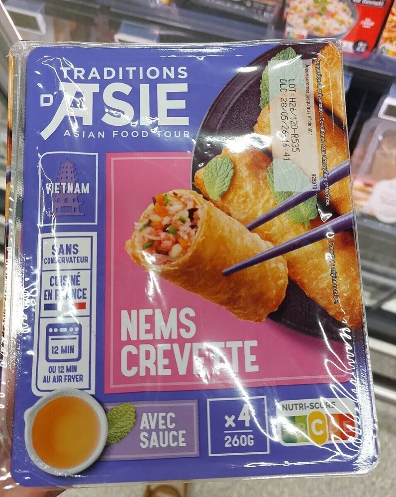 Nems crevette