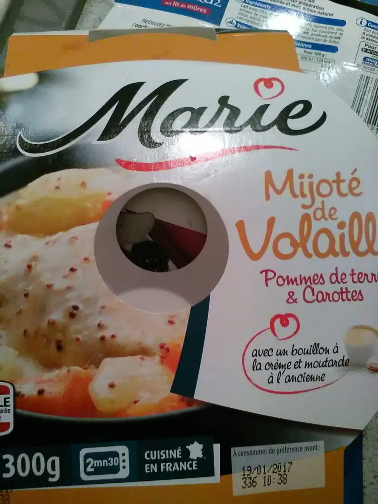 Mijoté de volaille