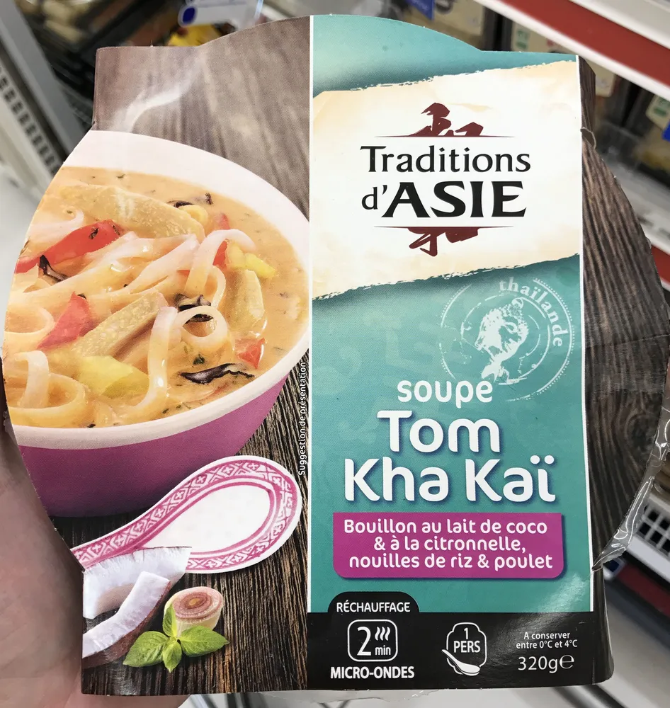 Soupe tom kha kai