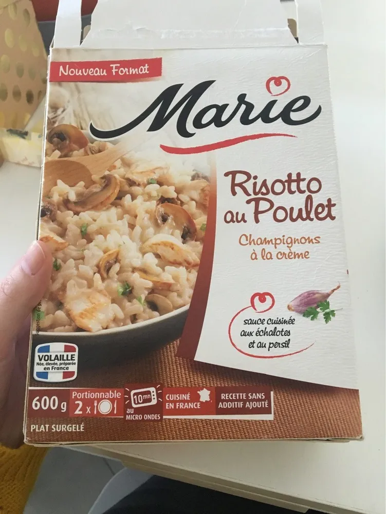 Risotto au poulet
