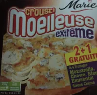 Pizza 4 fromages - Crousti moelleuse extrême