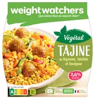 Tajine de légumes, falafels et boulgour