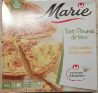 Tarte Pommes de terre et Camembert de Normandie