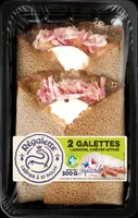 Galettes de blé noir chèvre lardons