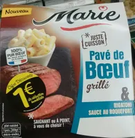 Pavé de Bœuf grillé & Rigatoni sauce au roquefort