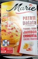 Patati Patata, Pomme de Terre Jambon Emmental Crème Fraîche