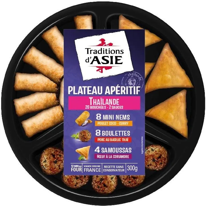 Plateau apéritif Thaïlande