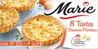 8 Tartes Saumon Poireaux