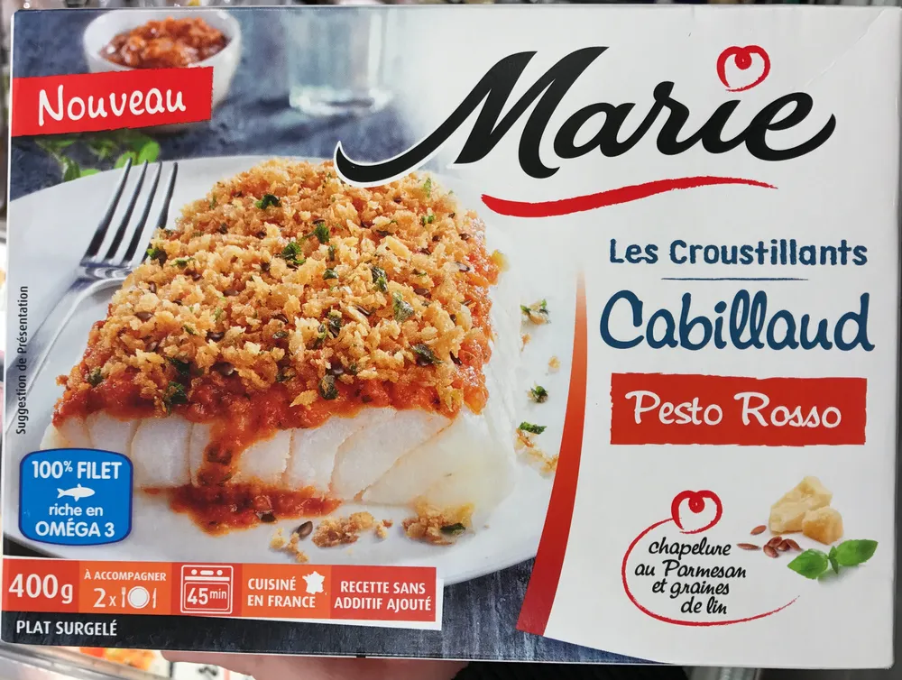 Cabillaud Pesto Rosso