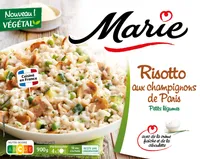 Risotto aux champignons de Paris, Petits légumes