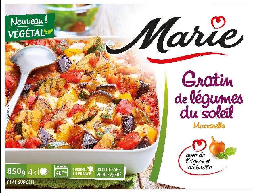 Gratin de légumes du soleil