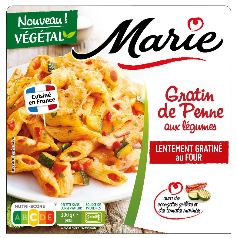 Gratin de Penne aux Legumes