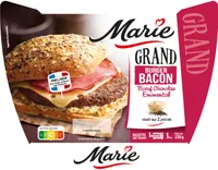 Grand Burger Bacon - Bœuf charolais emmental XL