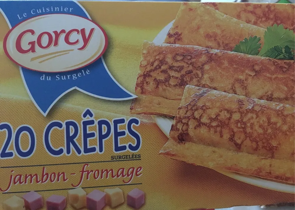Crepes jambon fromage