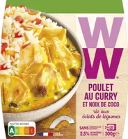 Poulet🐔 au Curry et Noix de Coco 🥥