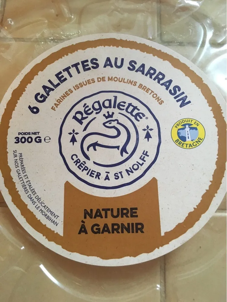 Galettes Sarrasin x6 REGALETTE