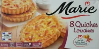 8 Quiches Lorraines 8*100g