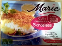 Colin d'Alaska à la Bordelaise, Surgelé (2 pers.)