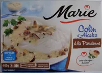 Colin d'Alaska à la Parisienne, Surgelé