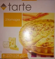 Tarte 3 fromages