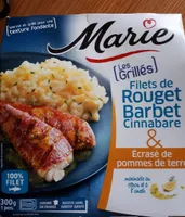 Filet de rouget barbet & écrasé de pommes de terre