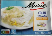 Colin d'alaska beurre citron - Zestes de citrons