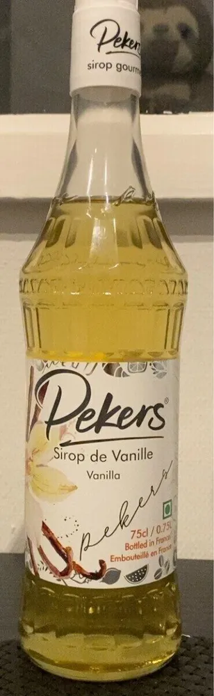 Sirop de vanille