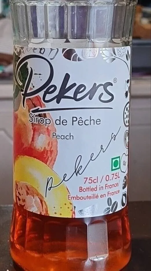 Sirop de pêche