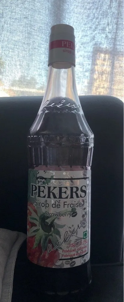 Pekers Sirop de Fraise