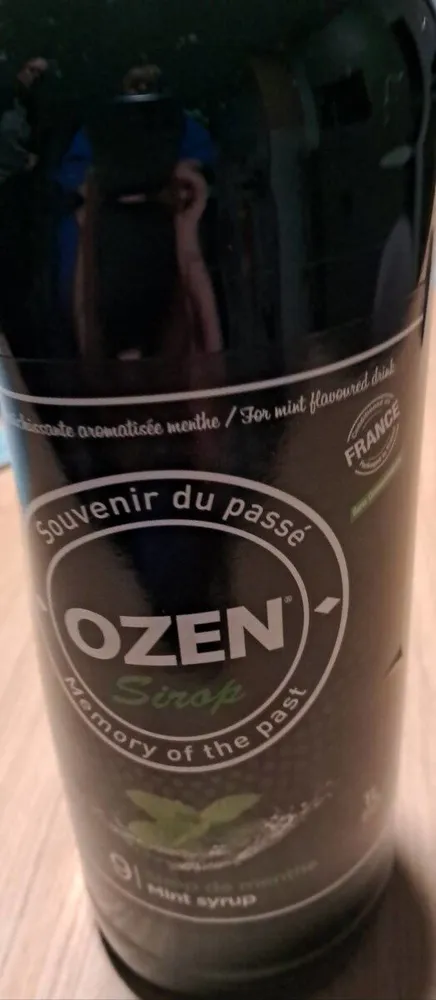 Sirop de menthe