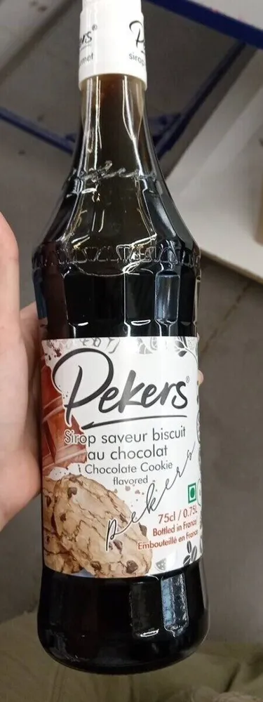 Sirop saveur biscuit au chocolat