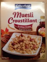 Muesli croustillant sirop d'erable