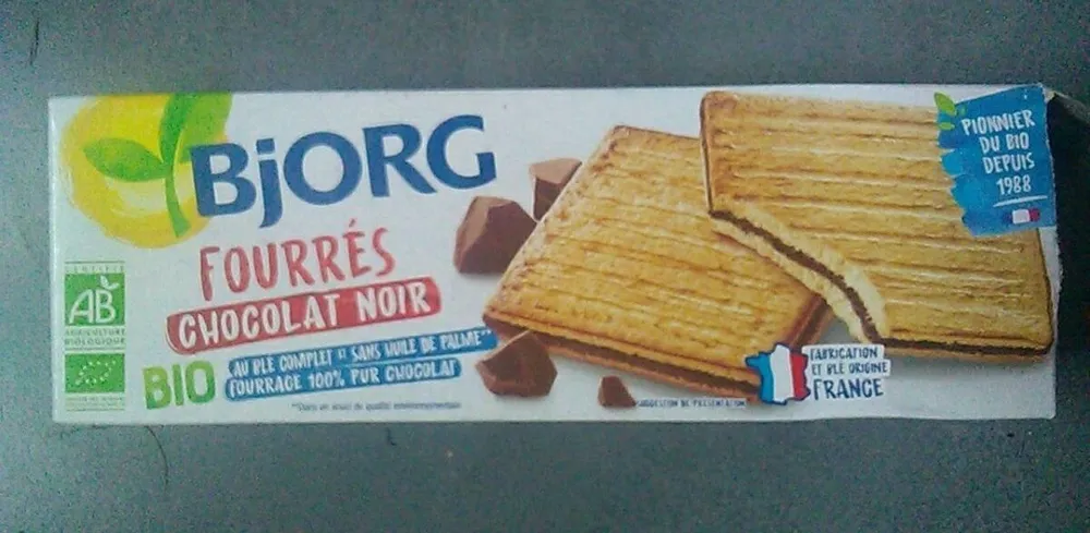 Fourrés chocolat noir