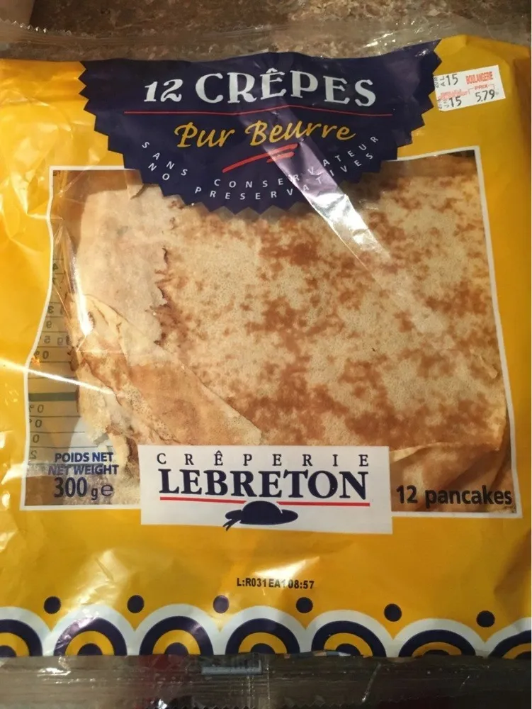 12 Crêpes Pur Beurre