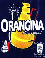 Orangina et sa pulpe.