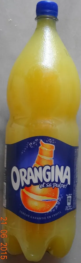 Orangina et sa pulpe