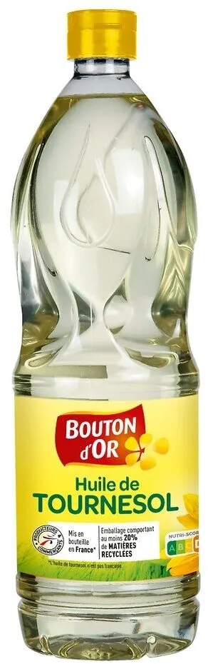 Huile de Tournesol BOUTON D'OR 1L