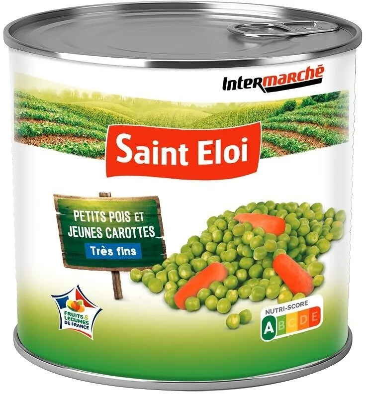 Petits pois et jeunes carottes - Très fins