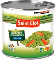 Petits pois et jeunes carottes - Très fins