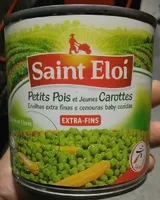 Petits pois extra fins carottes - 1/2 265g