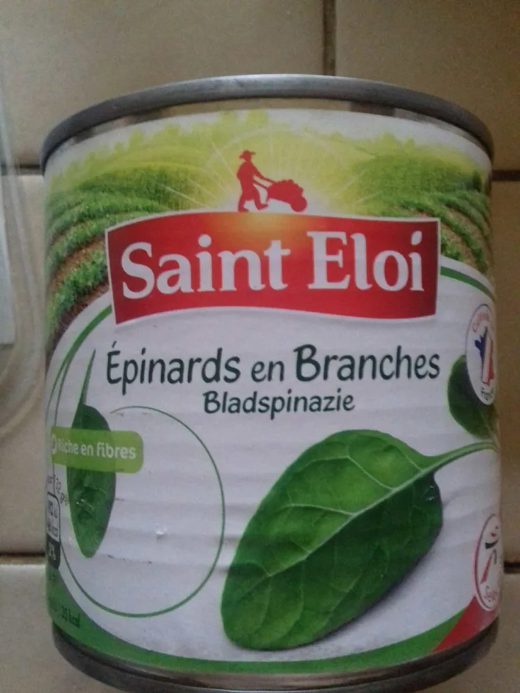 Epinards en branches