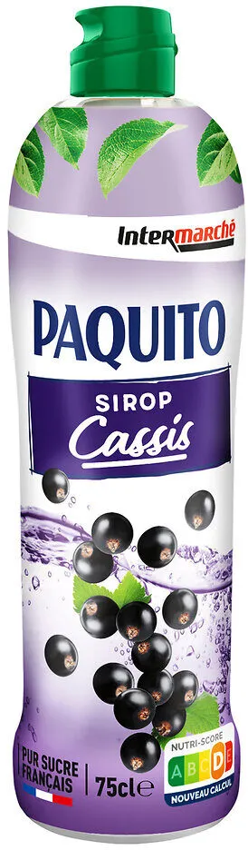 Sirop Cassis bidon 75cl