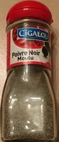 Cigalou Poivre noir Moulu