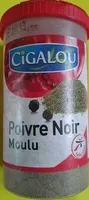 Poivre noir moulu
