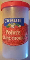Poivre blanc moulu