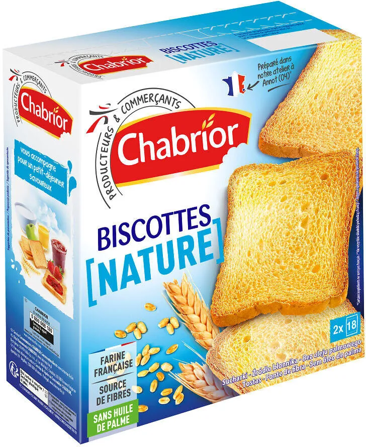 Biscottes nature
