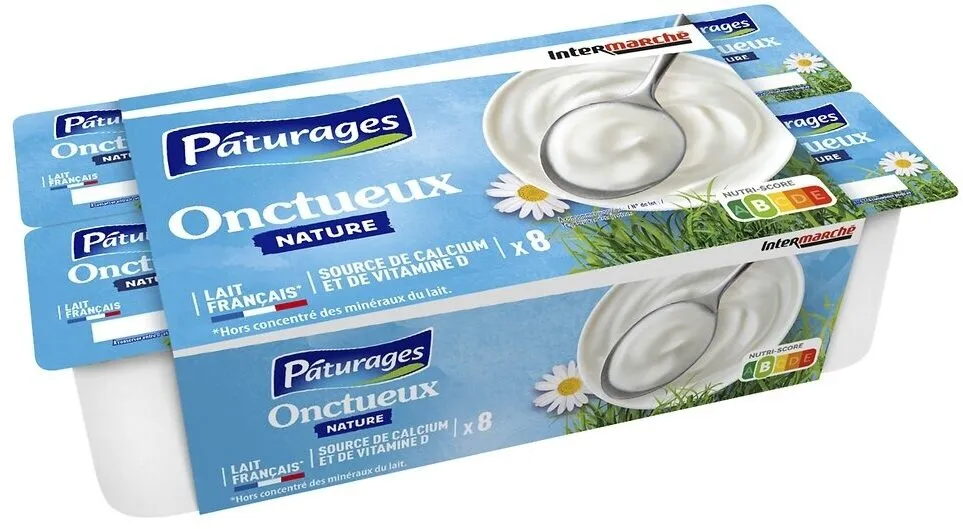 Onctueux yaourt brasse nature 8x125g