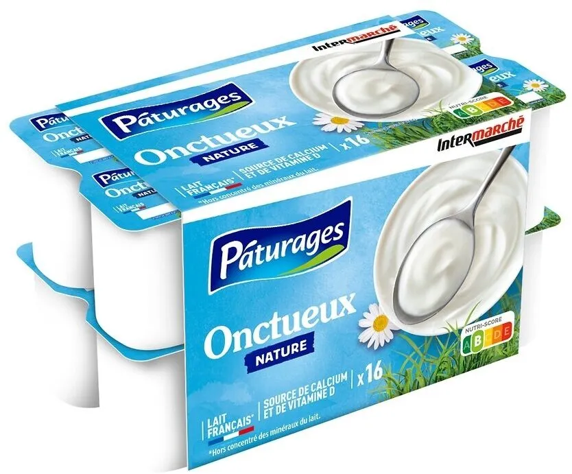 Onctueux yaourt brasse nature 16x125g