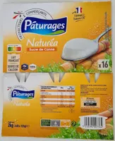 Yaourt sucré au sucre de canne